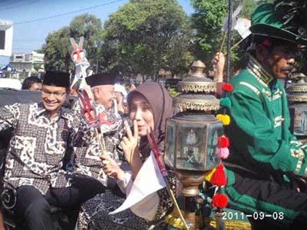 Hanafi Rais anak Amien Rais berikan ucapan selamat pada Jokowi, & mengajak  menjaga semangat reformasi 