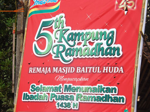 Orbitkan Kampung Ramadan 'Remaja Masjid Baitul Huda Salam  'Kini Jadi Inspirasi 'Ajang Memasarkan Produk Lokal 