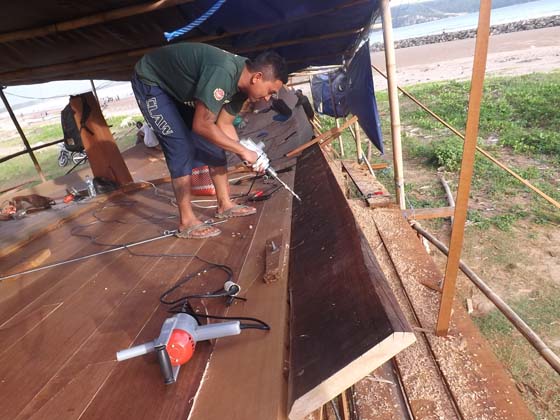 Pacitan punya galangan kapal mampu membuat  kapal penangkap ikan 25 GT 
