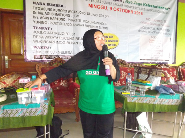 MENGOLAH POTENSI ALAM MEMANFAATAN AIR HUJAN UNTUK PENGHIDUPAN