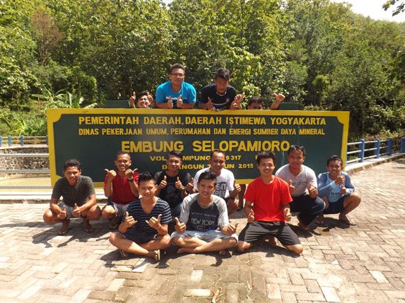 Embung song bolong selo pamioro mengandung geo edukasi