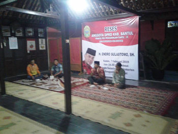 Februari Tahun 2019 DPRD Kabupaten Bantul Mulai Adakan Reses