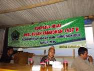 Inilah hasil rukyatul hilal kabupaten…