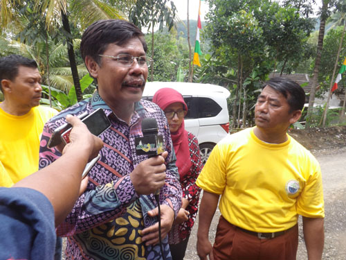Pemerintah Kabupaten Bantul Dukung Pembangunan Embung Pucung Wukirsari