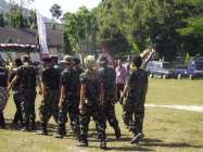 Pasukan doreng meriahkan kirab…