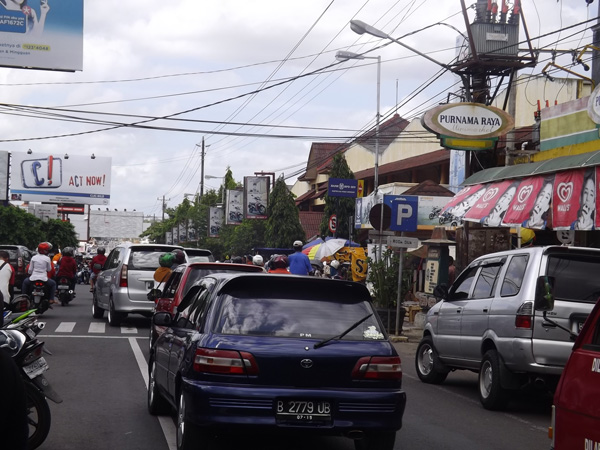 Jelang lebaran kota wonosari macet "liburan wisatawan padat 