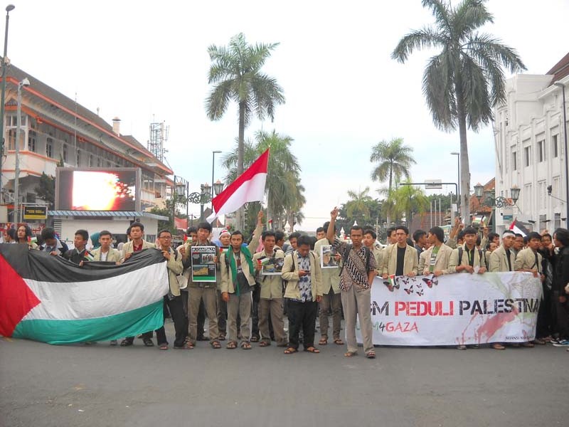 Aliansi Mahasiswa UGM Peduli, Selamatkan Rakyat Palestina