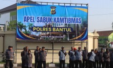 Polres Bantul Gelar Apel Sabuk Kamtibmas, Sinergi Jaga Warga Perkuat Keamanan