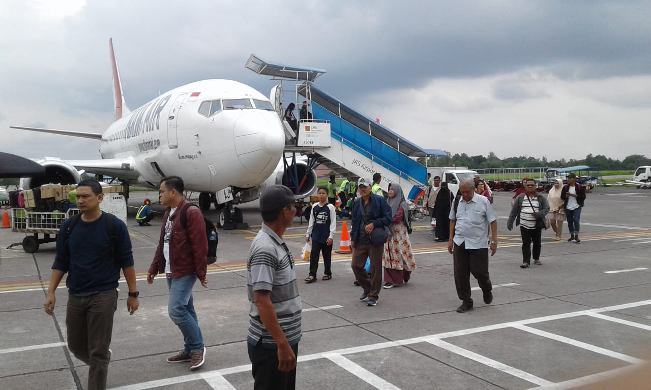 Liburan Natal dan Tahun Baru 2018-2019 Bandara Adisucipto Di Prediksi Meningkat  7,82 % Jumlah Penumpang 28.237 