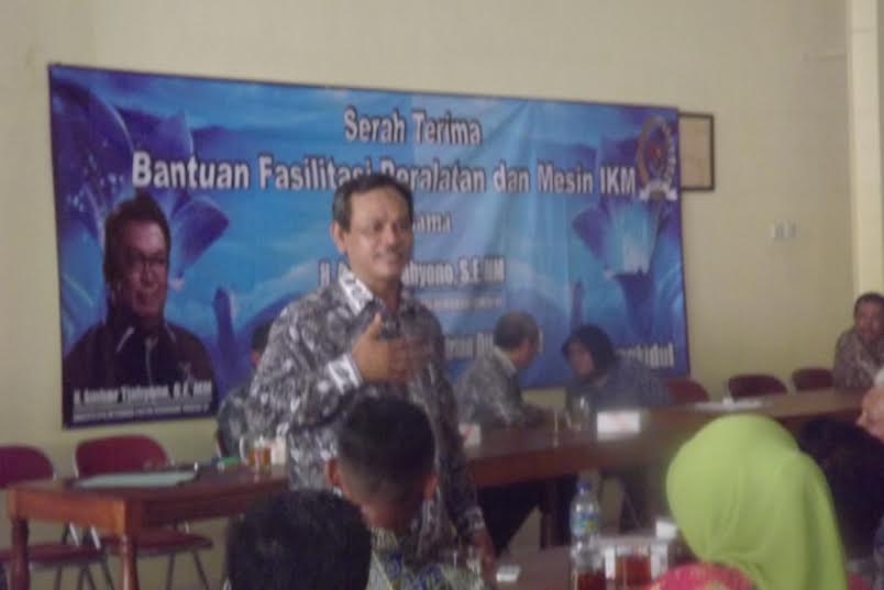 Disperindakop Gunungkidul Mengamini Bantuan Dari Kementrian RI
