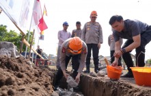 Polda DIY Perkuat Kesiapsiagaan Hadapi Ancaman KBRN, Kapolda Letakkan Batu Pertama Gedung Gegana