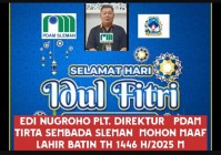 Edi Nugroho PLT Direktur PDAM Tirta…