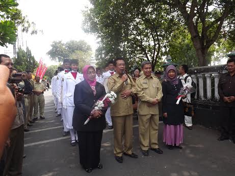BADINGAH PAMITAN AKHIRI JABATAN SEBAGAI BUPATI GUNUNGKIDUL