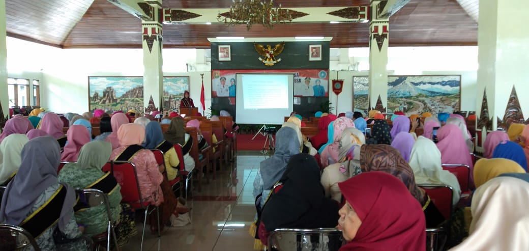 400 Bunda Paud Desa se Magelang Dikukuhkan Isteri Bupati 