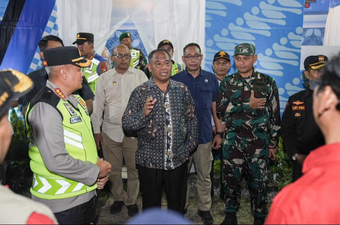 Bupati Sleman Bersama Jajaran Forkopimda Pemantauan  Posko Nataru 2026