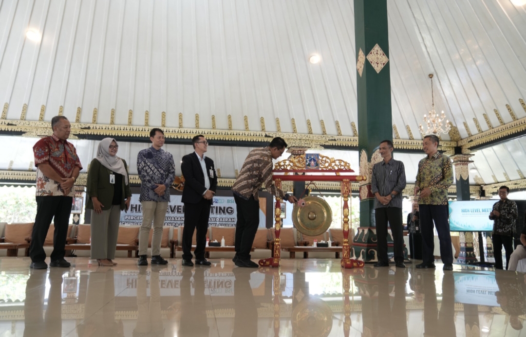 Launching Pembayaran Pajak Daerah Melalui PT Bank Syariah Indonesia (Persero) Tbk Oleh Wabup Sleman