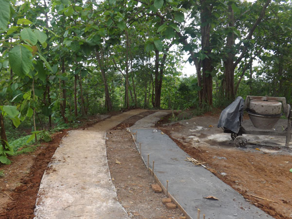 Desa Wisata Terbentuk "Warga Rejosari Terong Giat Membangun Jalan 