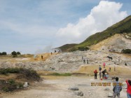 Panorama Kawah Dieng Jawa Tengah