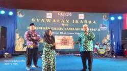 Halal Bil Halal Syawalan 2026 Ponpes Sekaligus Pelepasan Calhaj Kbihu Hajar Aswad 