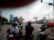 Inilah Suasana Jembatan Layang…