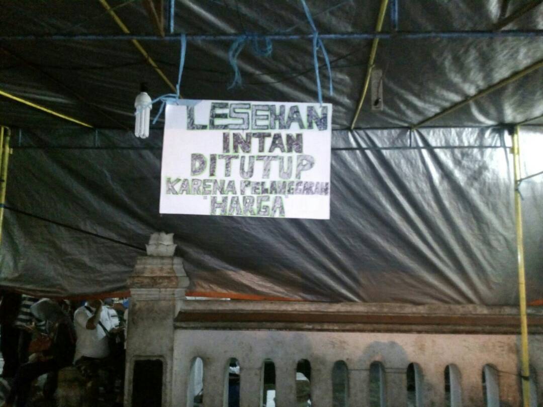 Menu  Makan Di Intan Lesehan Malioboro Tak Wajar  Alias Mahal ‘Akhirnya Disegel 