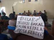 Warga Widoro Wetan Bunder Demo…