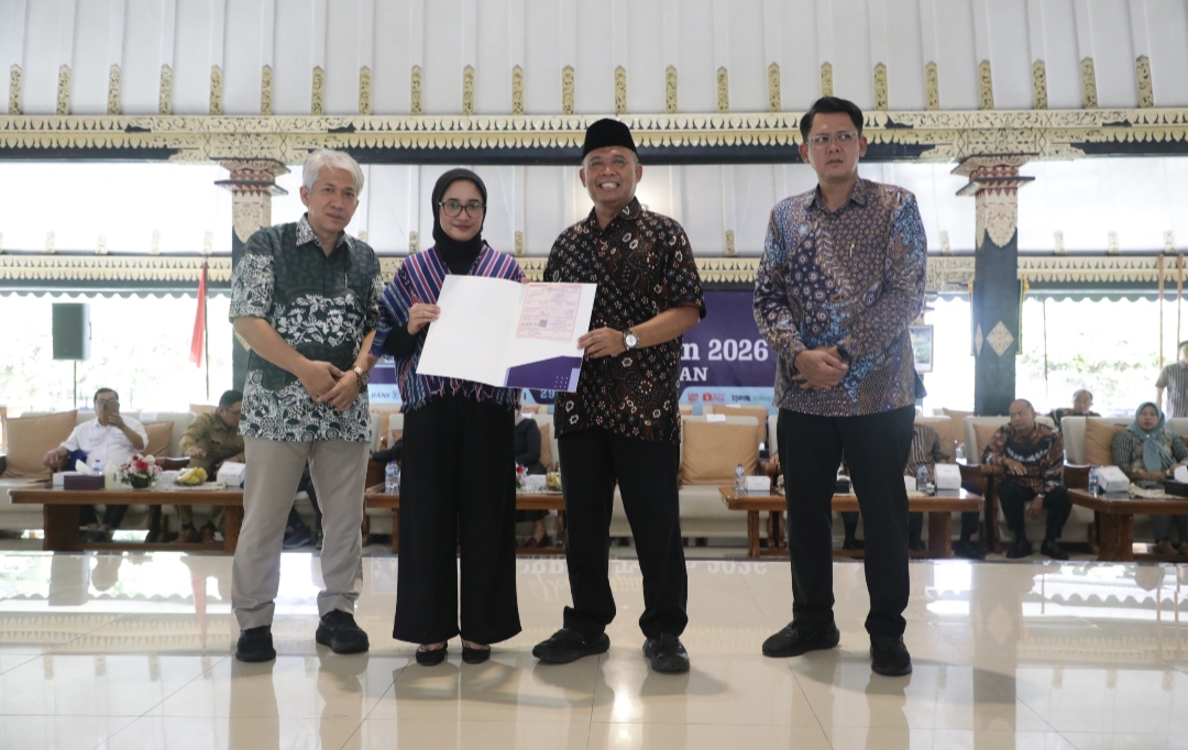 Penyampaian SPPT PBB P2  Kabupaten Sleman Realisasi Target Mencapai 100, 20 Persen