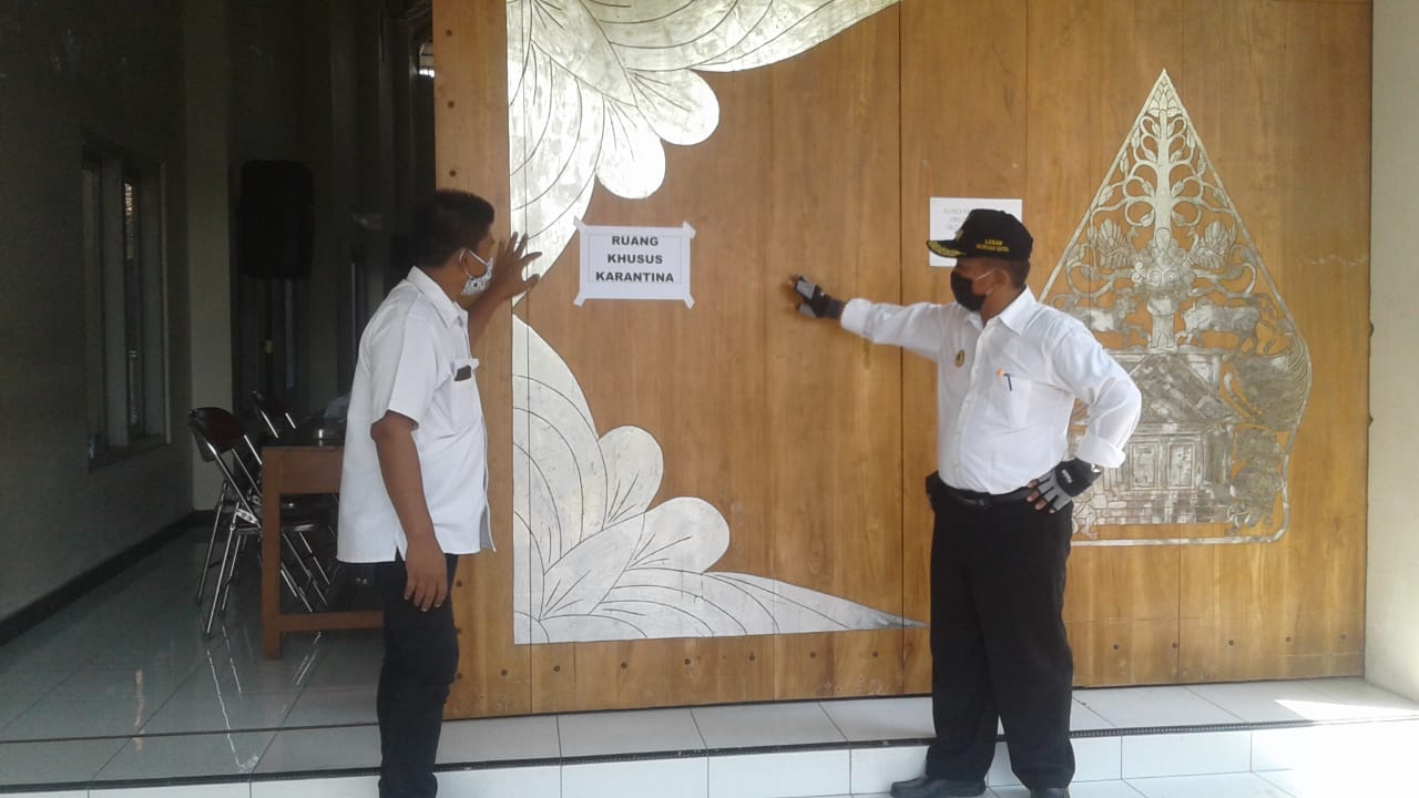 Satgas Covid -19 Mengkarantina Seorang Warga Bantul Pemudik Dari Tangerng 