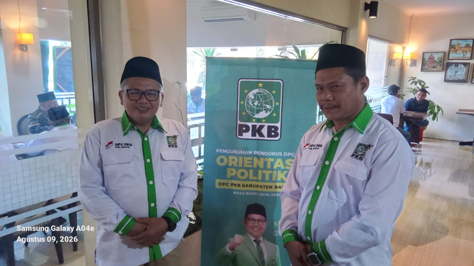  Ketua DPC PKB Bantul 2026/2031 terlantik H. Suradal dan Bendahara Mahmudin usai berwawancara dengan pers