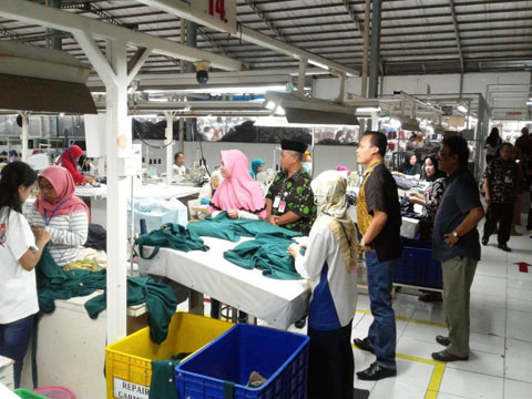 Disnaker Bantul Sambangi Perusahaan Apakah Tahun 2019 Naker Peroleh THR  